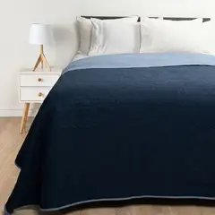 AMBIENTA - Cubrelecho Azul Navy