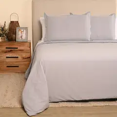 CASA CANTABRIA - Funda Plumón Leonor Gris