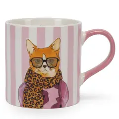 MICA - MUG PETS GATO XXX 500ML ROSADO