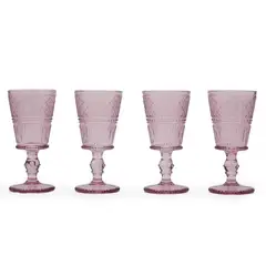 ROBERTA ALLEN - COPA AGUA LABRADO ROSADO SET4