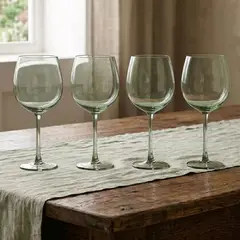 BASEMENT HOME - COPA VINO SMOKY SET4 610ML