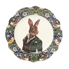 ROBERTA ALLEN - Plato Postre 20 cm Mr Conejo Market Wonder