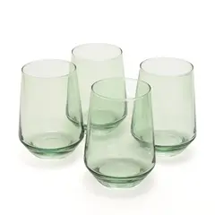 MICA - VASO CORTO JOY TURQUESA SET4 410ML