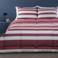 BENETTON - Edredón Magenta