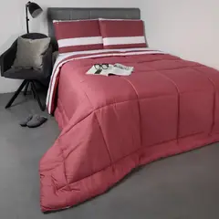 BENETTON - Edredón Magenta
