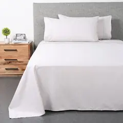 BENETTON - Sábana Sateen: Algodón 400 hilos