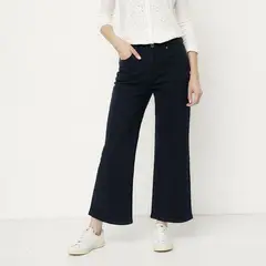 NEWPORT - Pantalón Wide Leg Mujer De Algodón