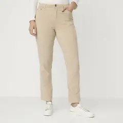 NEWPORT - Pantalón Skinny Mujer Tiro Medio de Algodón