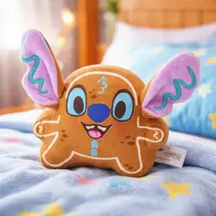 KIDS N PLAY - Peluche Disney Munchlings Stitch Galleta de Jengibre 15 cm
