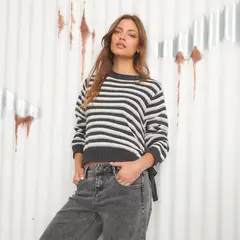 DENIMLAB - Saco Mujer Tejido de Algodón