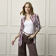 BASEMENT - Camisa Mujer Manga larga