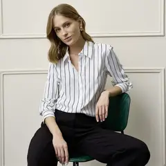 BASEMENT - Camisa Mujer Manga larga