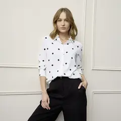 BASEMENT - Camisa Mujer Manga larga