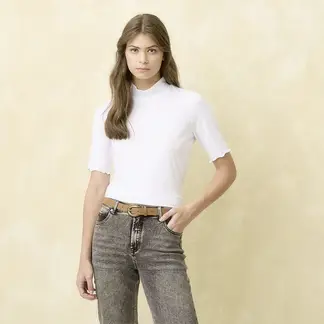 UNIVERSITY CLUB - Blusa Mujer Manga corta