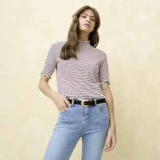 UNIVERSITY CLUB - Blusa Mujer Manga corta
