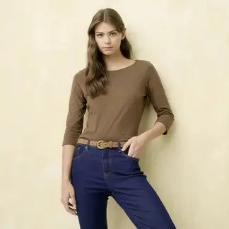 UNIVERSITY CLUB - Blusa Mujer Manga 3/4