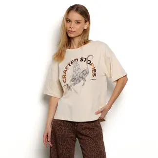 DENIMLAB - Camiseta Mujer Manga corta