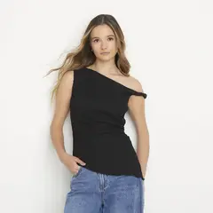 SYBILLA - Blusa Mujer Sin mangas