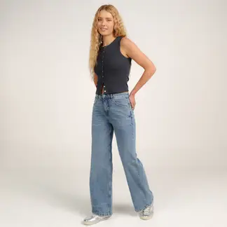 SYBILLA - Jean Recto Tiro alto Mujer