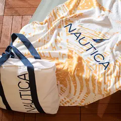NAUTICA - Toalla de Playa: Algodón 80 x 160 cm