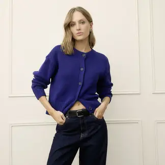 BASEMENT - Cardigan Mujer de Algodón