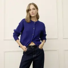 BASEMENT - Cardigan Mujer de Algodón