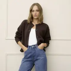 BASEMENT - Cardigan Mujer de Algodón