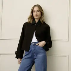BASEMENT - Chaqueta Mujer de Lana