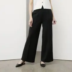 APOLOGY - Pantalón Wide leg Mujer Tiro medio