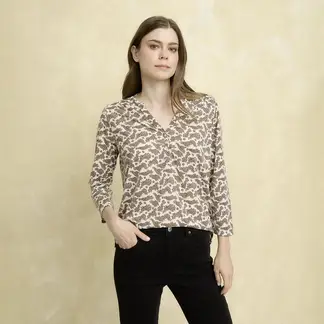 UNIVERSITY CLUB - Blusa Mujer Estampado Manga 3/4