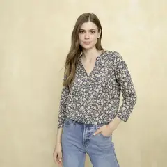 UNIVERSITY CLUB - Blusa Mujer Estampado Manga 3/4