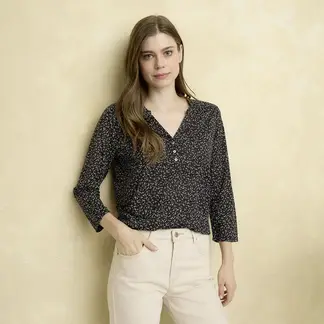 UNIVERSITY CLUB - Blusa Mujer Estampado Manga 3/4