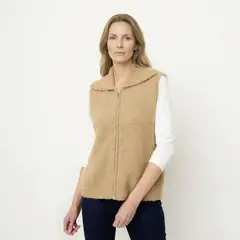 NEWPORT - Chaleco Mujer Tejido