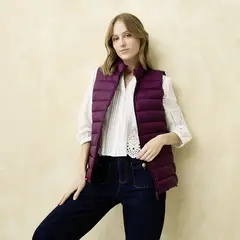 UNIVERSITY CLUB - Chaleco Mujer Acolchado