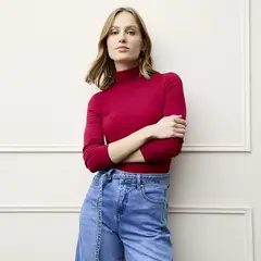 BASEMENT - Blusa Mujer Manga larga