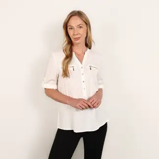 SOUTHLAND - Camisa Mujer Manga larga