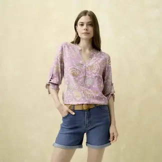 UNIVERSITY CLUB - Blusa Mujer Manga 3/4