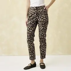 UNIVERSITY CLUB - Pantalon Skinny Mujer Tiro alto
