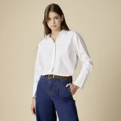 APOLOGY - Blusa Mujer Manga larga de Algodón