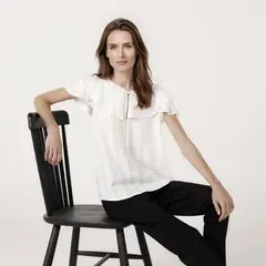 APOLOGY - Blusa Mujer Manga Corta