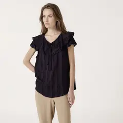 APOLOGY - Blusa Mujer Manga Corta