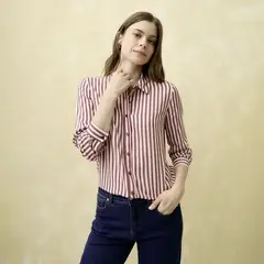 UNIVERSITY CLUB - Camisa Mujer Manga larga