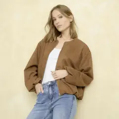 UNIVERSITY CLUB - Chaqueta Bomber Mujer