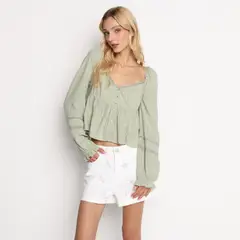 DOO AUSTRALIA - Blusa Mujer Manga 3/4 de Algodón