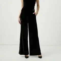 MOSSIMO - Pantalón Wide leg Mujer Tiro medio