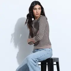 MOSSIMO - Saco Mujer Tejido