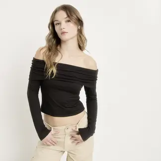SYBILLA - Blusa Mujer Manga larga