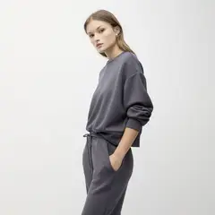 SYBILLA - Hoodie Mujer Modal