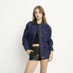 SYBILLA - Chaqueta de jean Mujer de Algodón