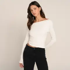 SYBILLA - Blusa Mujer Manga larga